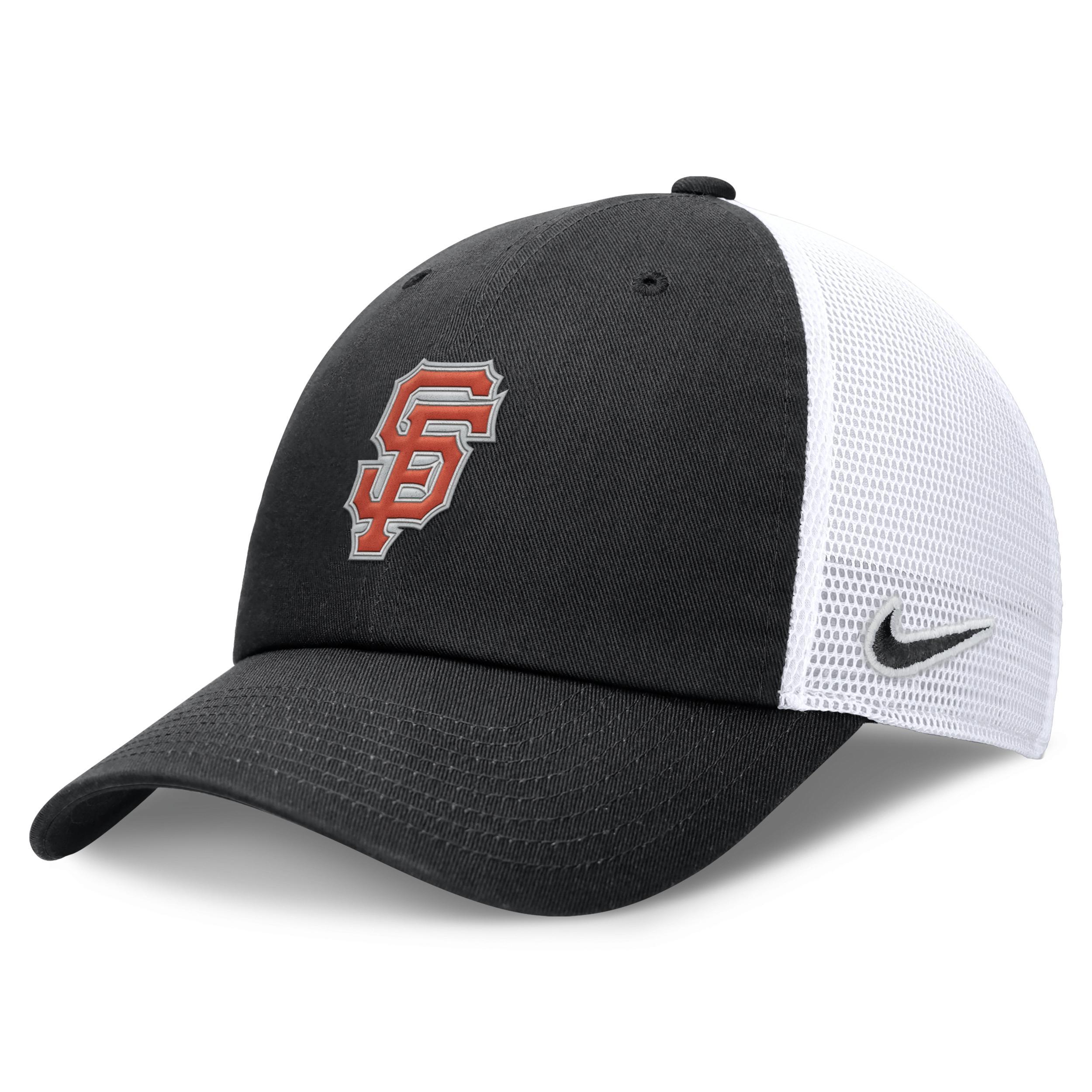 Houston Astros Bicoastal Club Men's Nike MLB Trucker Adjustable Hat Product Image