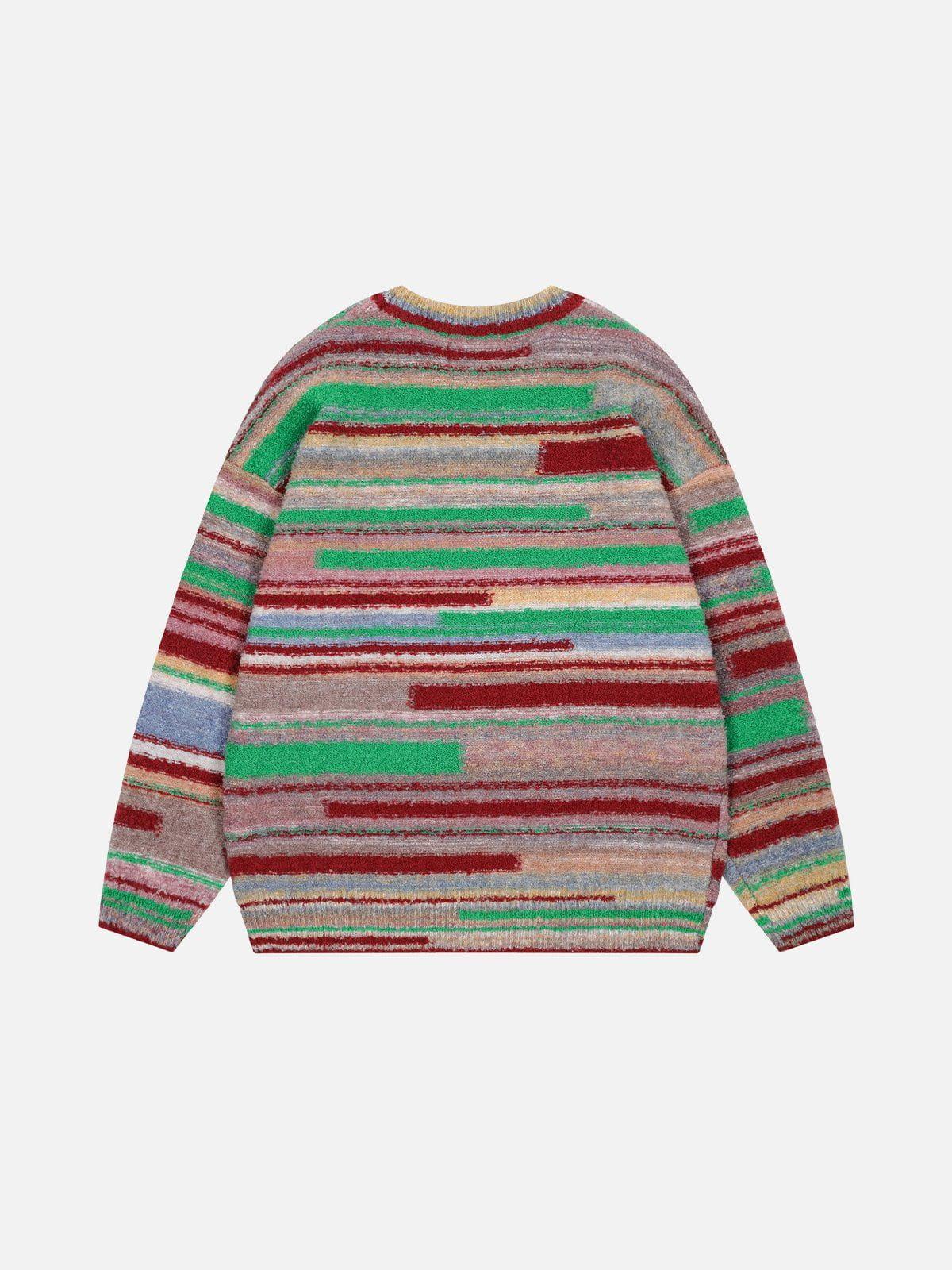 Aelfric Eden Irregular Stripe Sweater Product Image