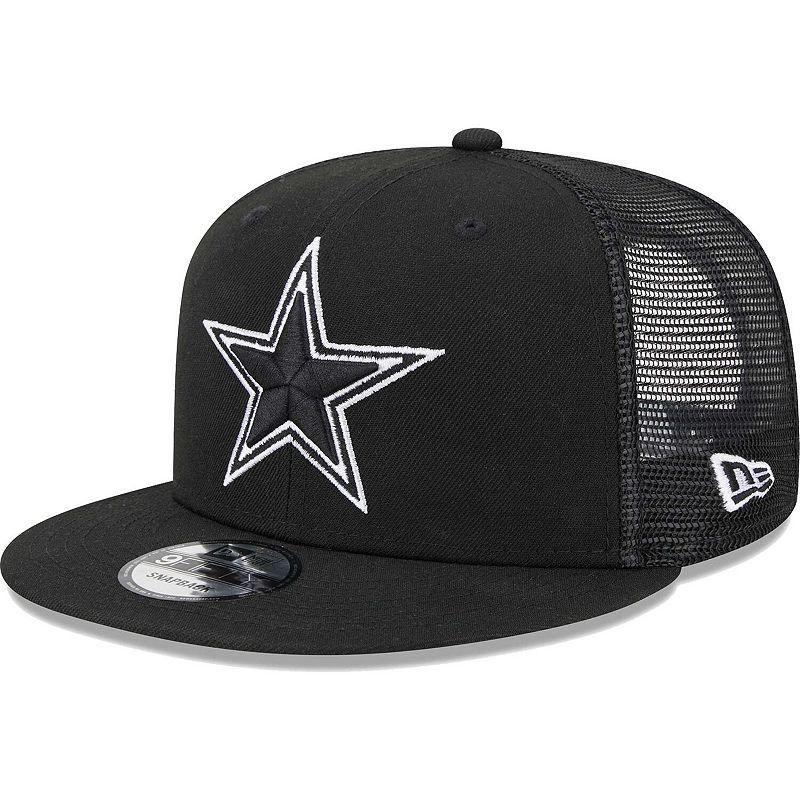 Mens New Era Dallas Cowboys Main Trucker 9FIFTY Snapback Hat Product Image