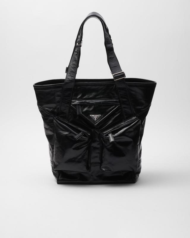 Leather tote Product Image