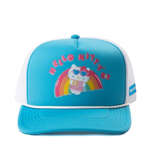 Womens Hello Kitty Rainbow Foam Trucker Hat Product Image