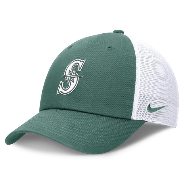 Seattle Mariners Bicoastal Club Men's Nike MLB Trucker Adjustable Hat Product Image