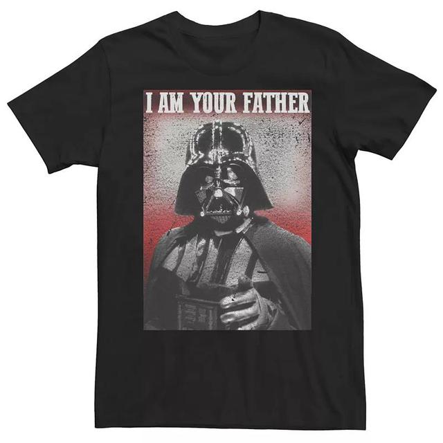 Mens Star Wars Darth Vader I Am Your Father Point Tee Product Image