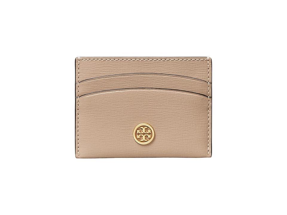 Tory Burch Robinson Card Case Heron) Handbags Product Image