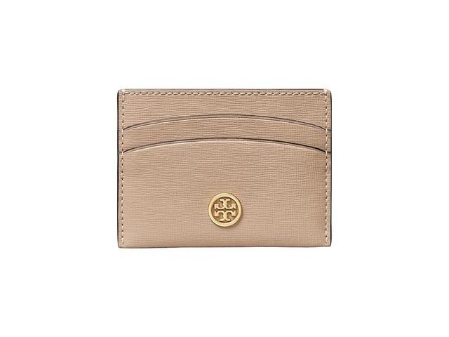 Tory Burch Robinson Card Case Heron) Handbags Product Image