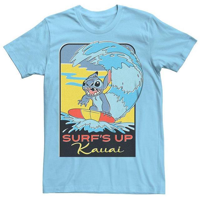 Disneys Lilo & Stitch Mens Surfs Up Kauai Tee Product Image