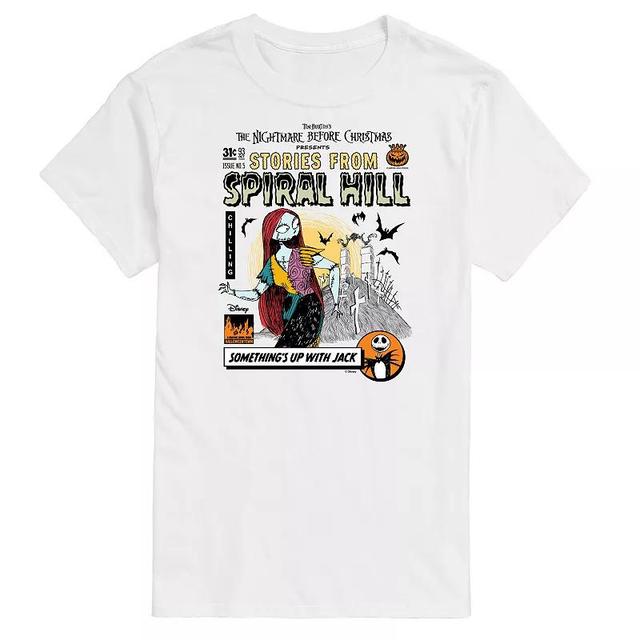 Disneys The Nightmare Before Christmas Mens Comic Cover Graphic Tee Product Image