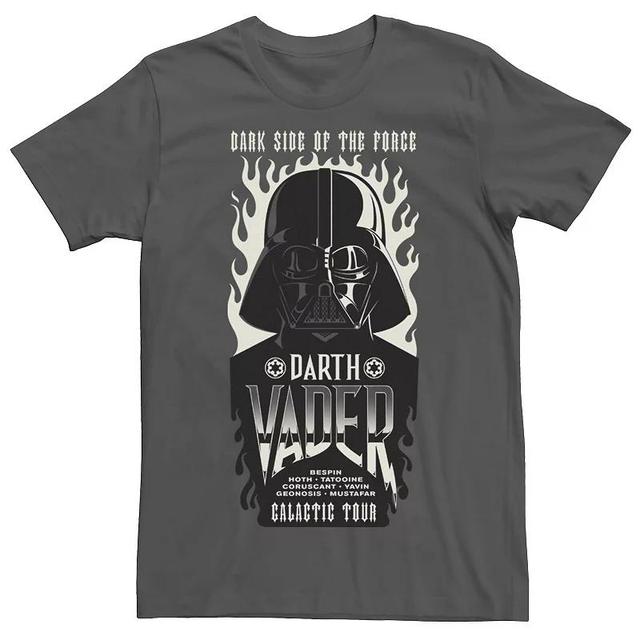 Mens Star Wars Vader Galactic Tour Tee Blue Product Image