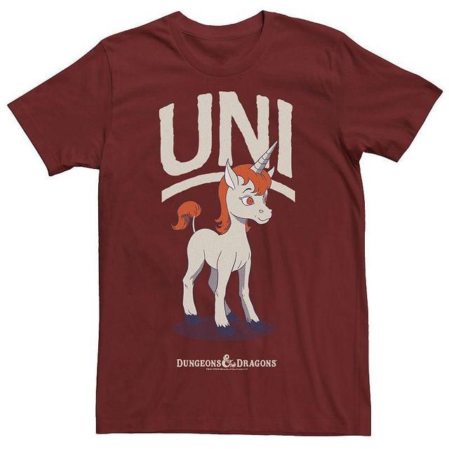 Mens Dungeons & Dragons Uni Simple Tee Red Product Image