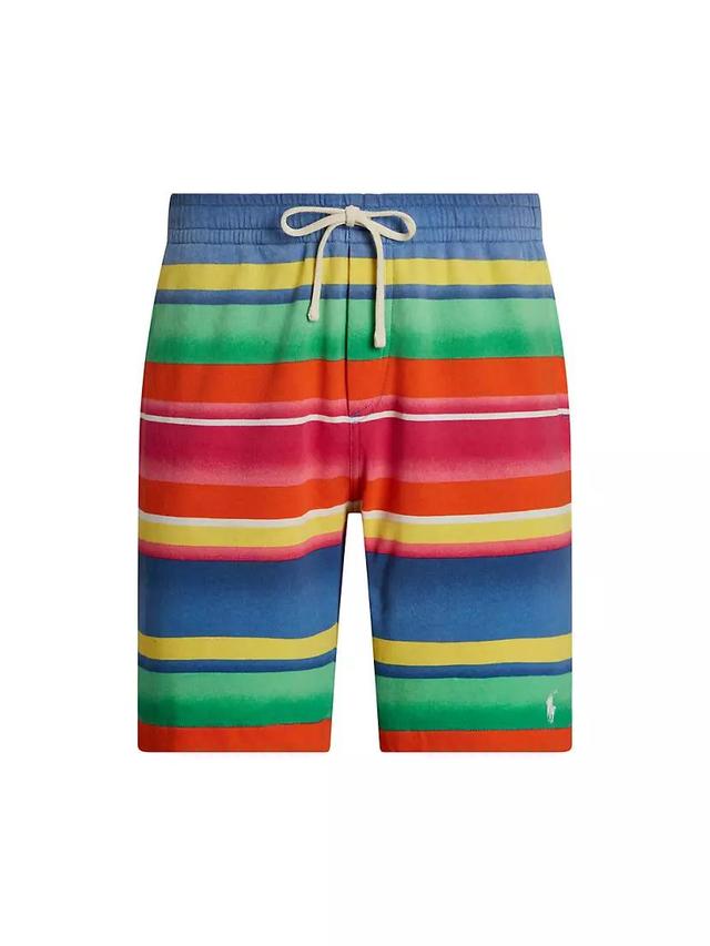 Striped Cotton Shorts Product Image