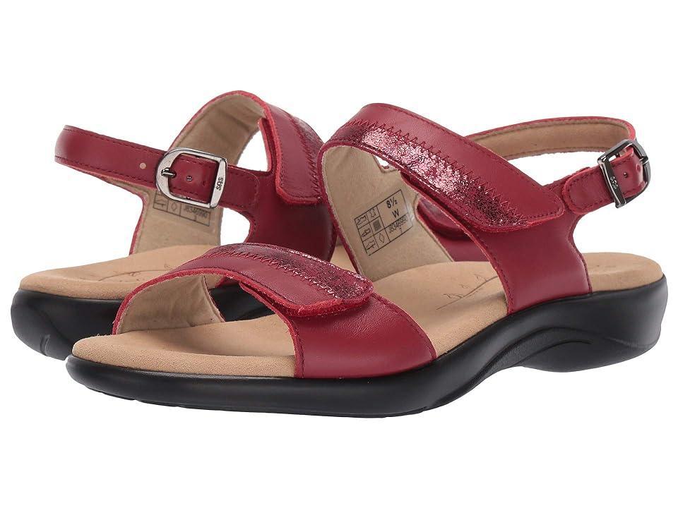 SAS Nudu Adjustable Comfort Sandal (Ruby/Cabernet) Women's Shoes Product Image