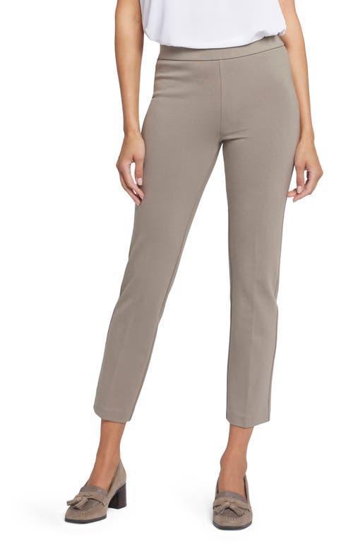 NYDJ Pull-On Ankle Straight Leg Pants Product Image