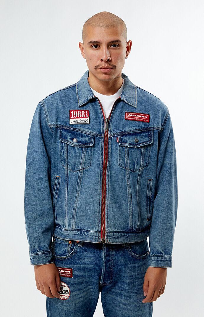 Levi's Men's x McLaren Sporty Denim Trucker Jacket product image