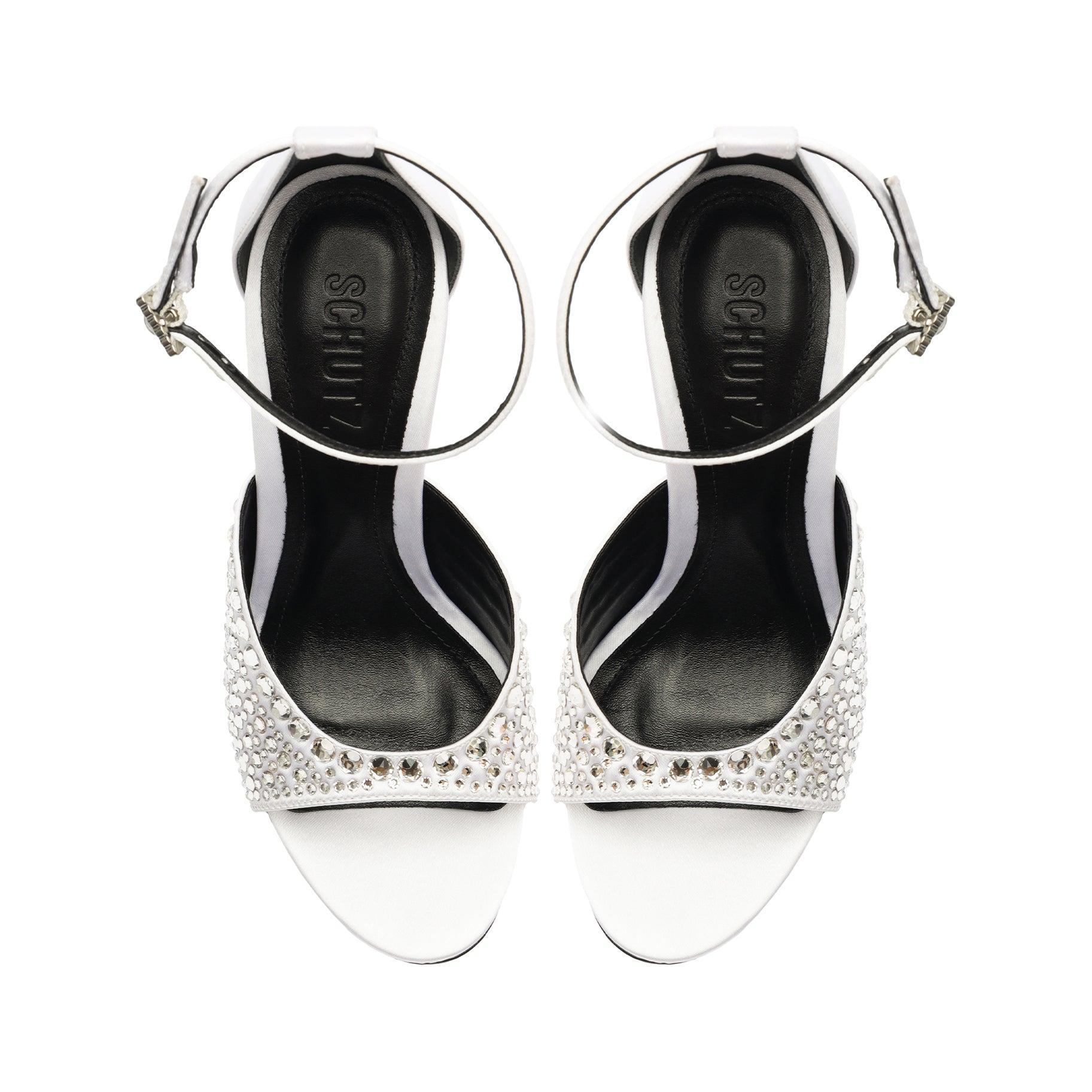 Louise Satin Sandal Product Image