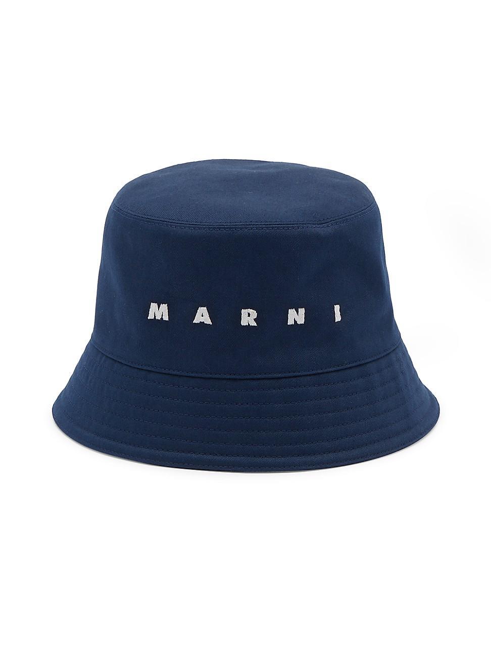 Mens Logo-Embroidered Bucket Hat Product Image