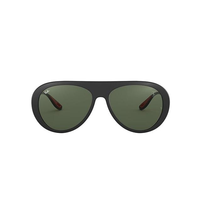 Ray-Ban Mens Sunglasses, RB4310M Scuderia Ferrari Collection 58 - MATTE DARK BLUE Product Image