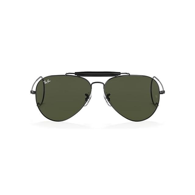 Ray-Ban Outdoorsman Sunglasses Frame Green Lenses Product Image