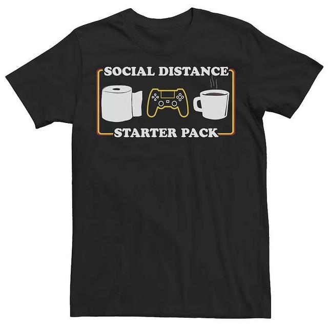 Mens Social Distancing Starter Pack Tee Product Image