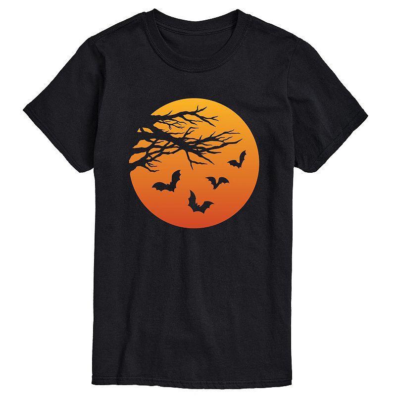 Mens Bats & Branches Tee Grey Product Image