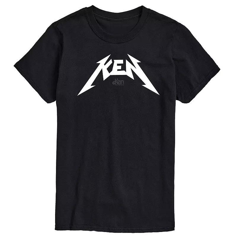 Mens Barbie The Movie Ken Rock Logo Graphic Tee Product Image