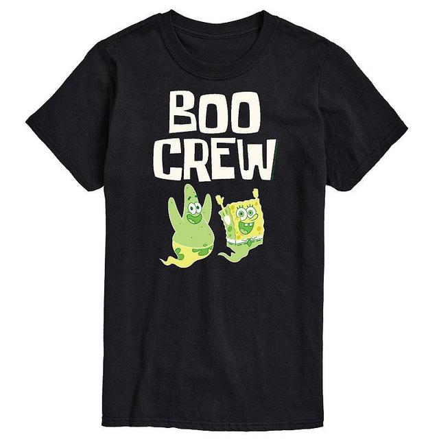 Big & Tall Spongebob Boo Crew Graphic Tee, Mens Product Image