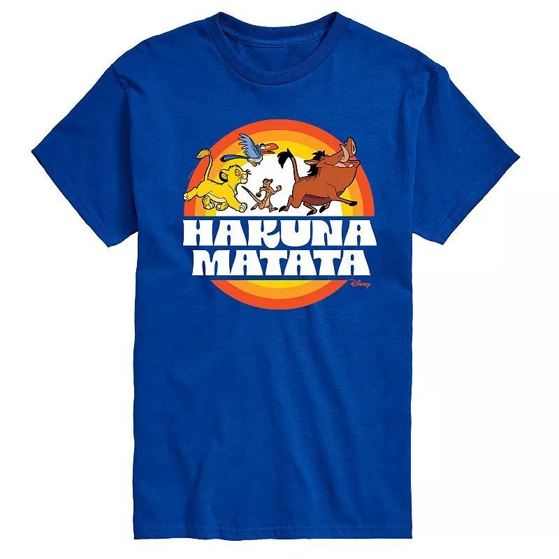 Disneys The Lion King Mens Hukana Matata Graphic Tee Product Image