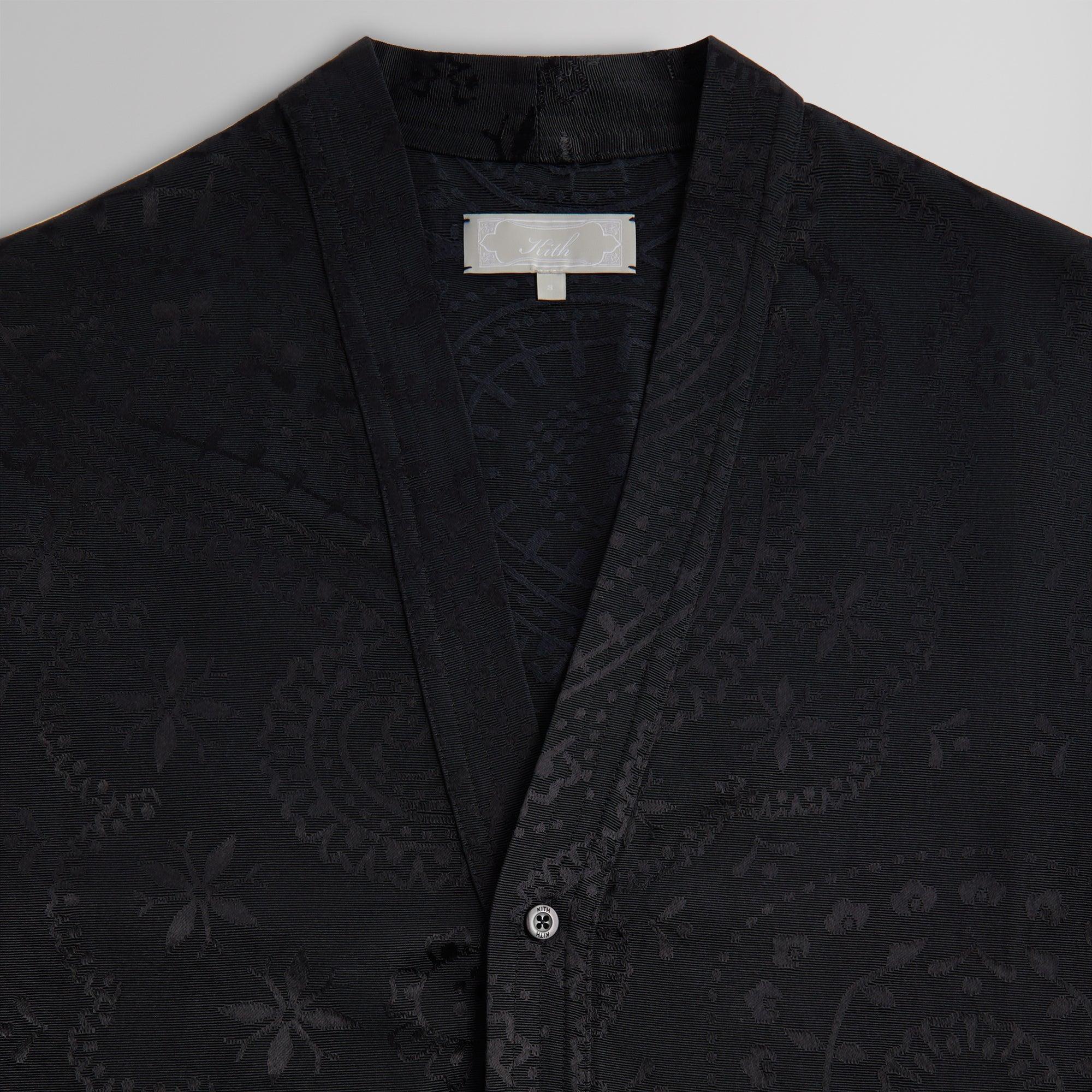 Kith Jacquard Faille Ezra Gi - Black Male Product Image