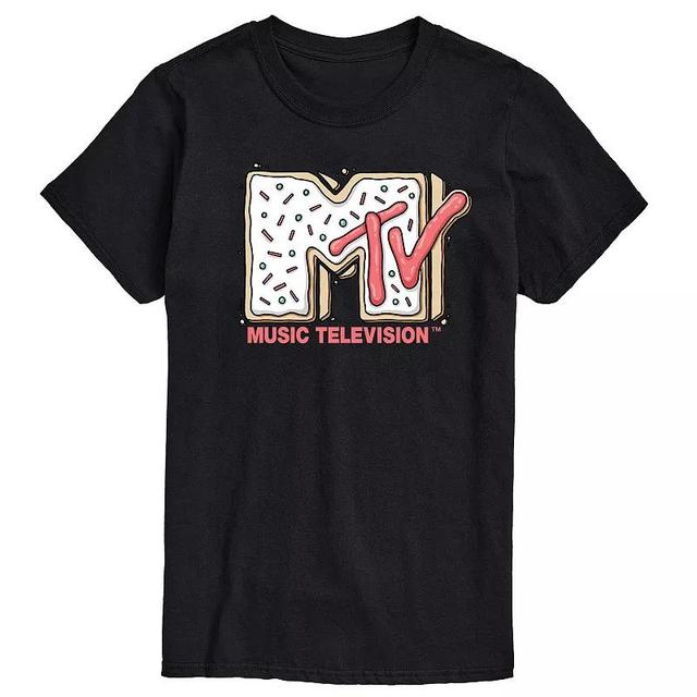 Big & Tall MTV Sugar Cookie Logo Graphic Tee, Mens Blue Product Image