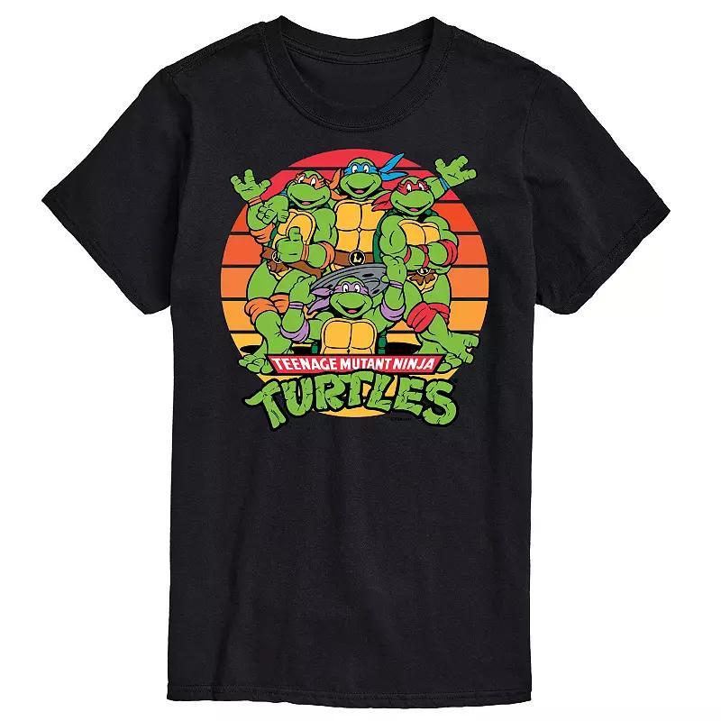 Big & Tall TMNT Retro Graphic Tee, Mens Product Image