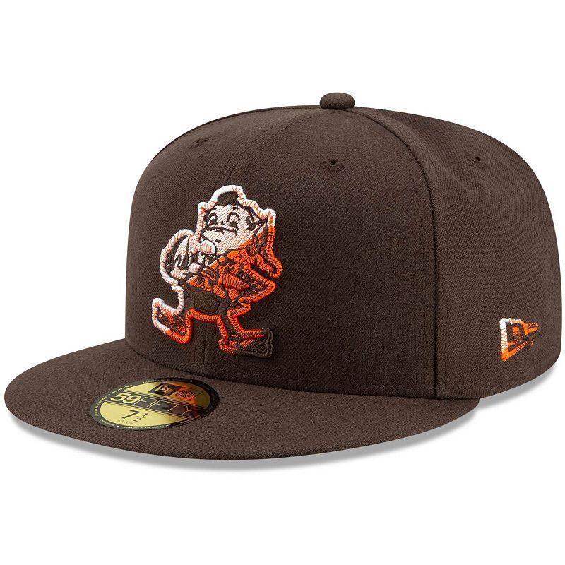 Mens New Era Cleveland s Color Dim 59FIFTY Fitted Hat Product Image