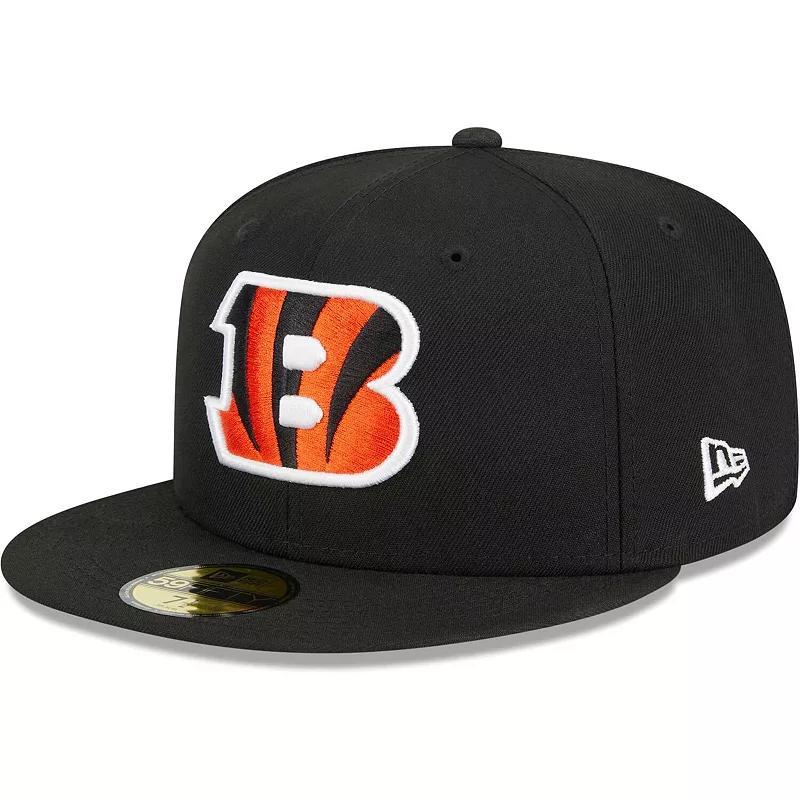 Mens New Era Cincinnati Bengals Main 59FIFTY Fitted Hat Product Image