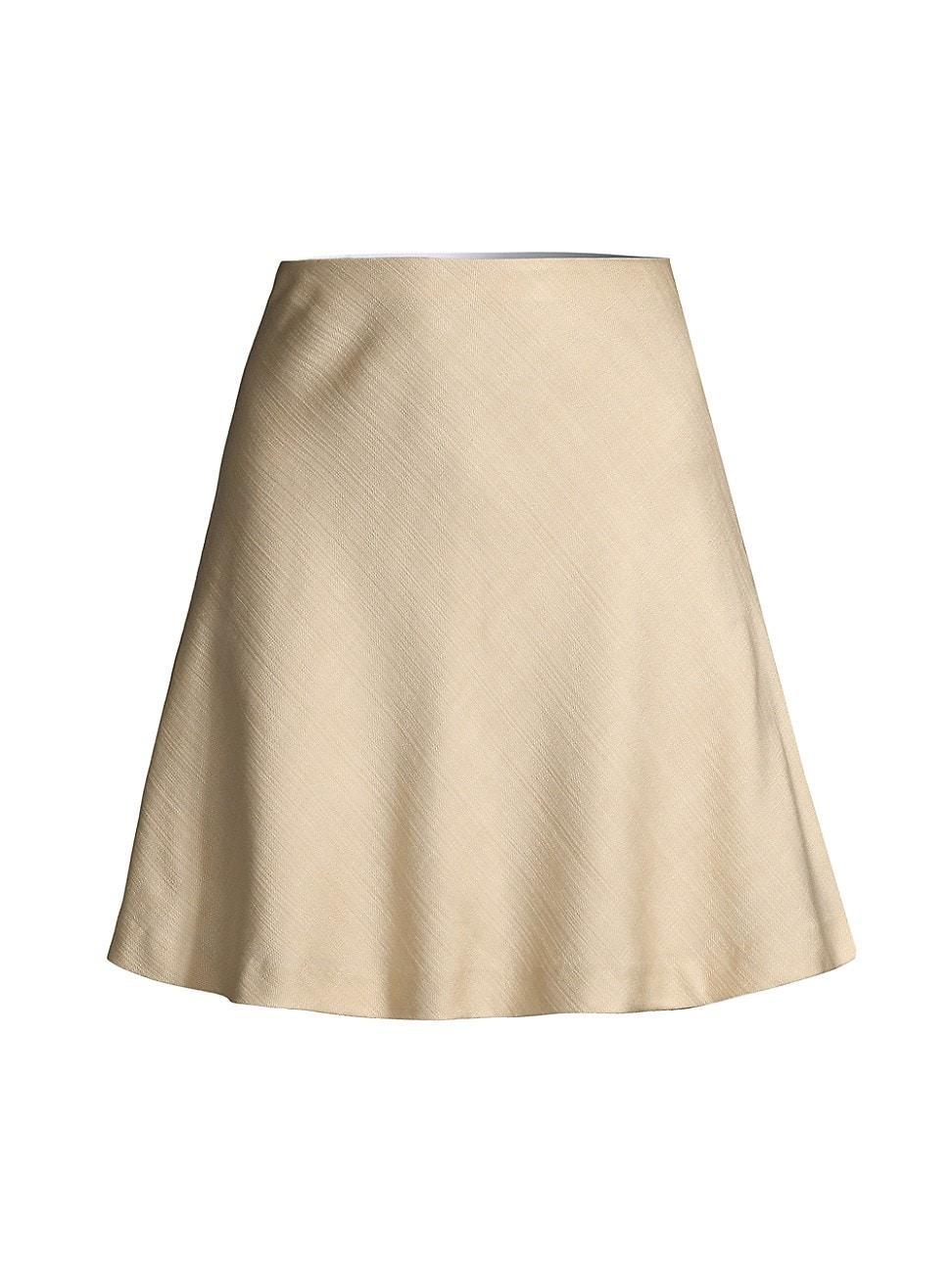 Womens Fit-&-Flare Mini Skirt product image