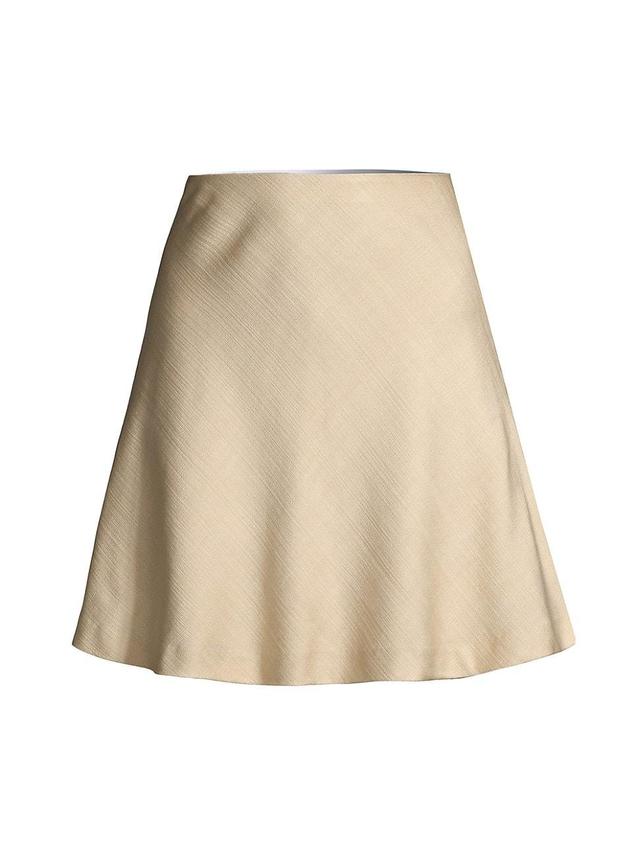 Womens Fit-&-Flare Mini Skirt Product Image