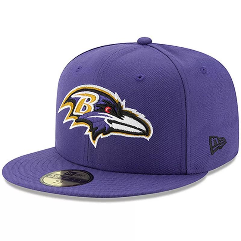 Mens New Era Baltimore Ravens Omaha 59FIFTY Hat Product Image