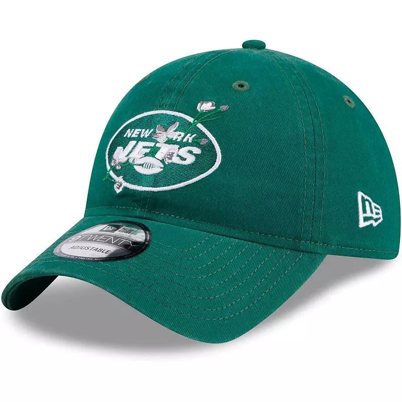 Womens New Era New York Jets Gameday Flower 9TWENTY Adjustable Hat Product Image