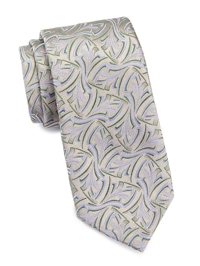 Mens Silk Jacquard Fireworks Tie Product Image