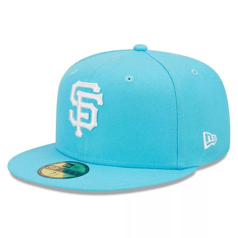 Mens New Era San Francisco Giants Vice Highlighter Logo 59FIFTY Fitted Hat Product Image