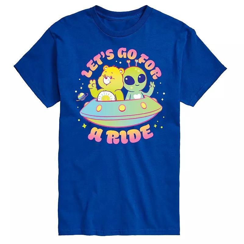 Mens Care Bears Road Trip Graphic Tee Purple Product Image