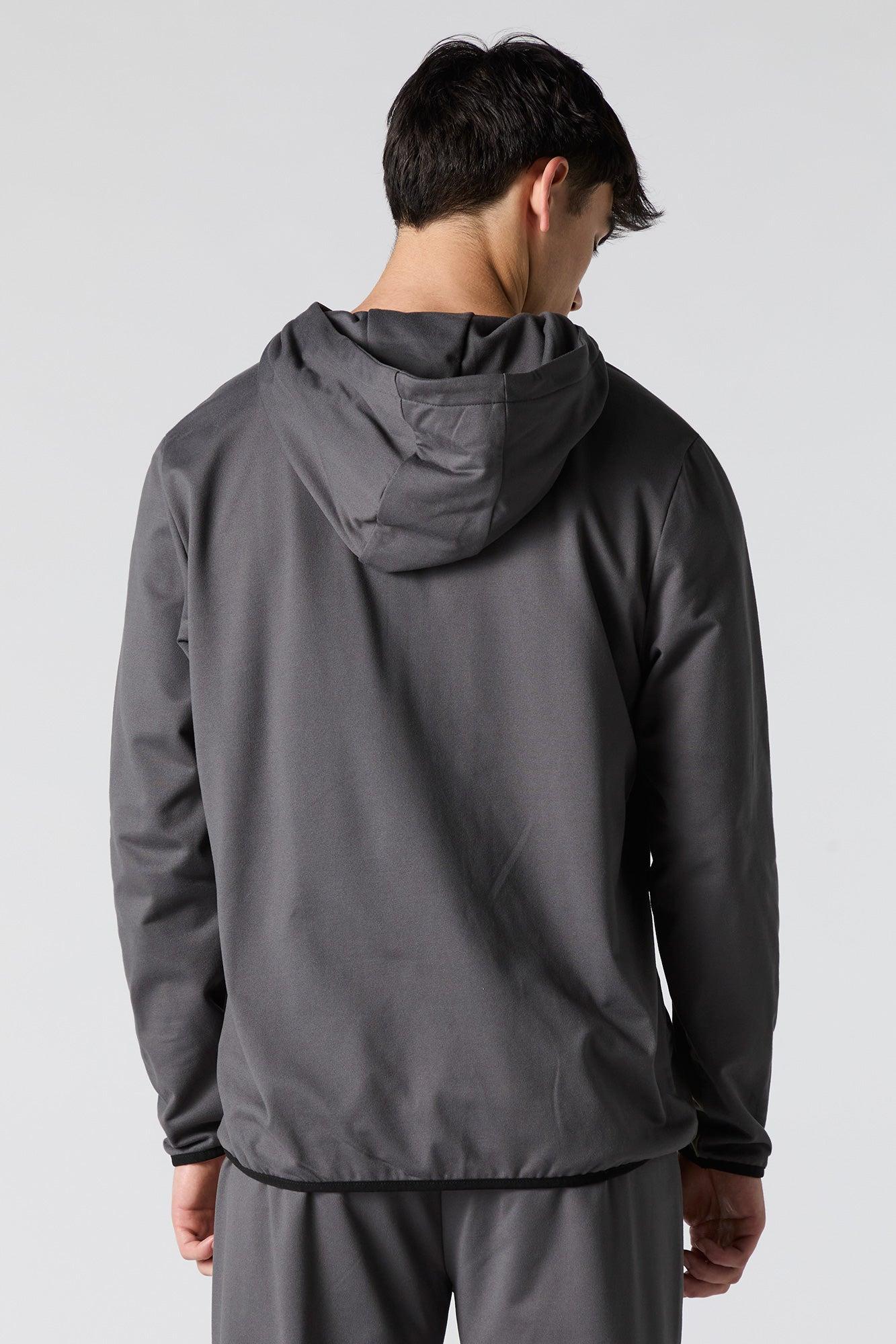 Active Colourblock Zip-Up Hoodie Male Product Image