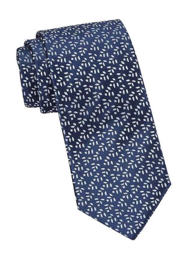 Mens Leaf Woven Silk Tie Product Image