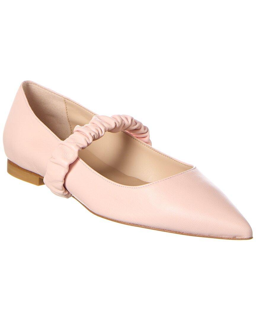 Maxine Leather Ballet Flat In Pink product image