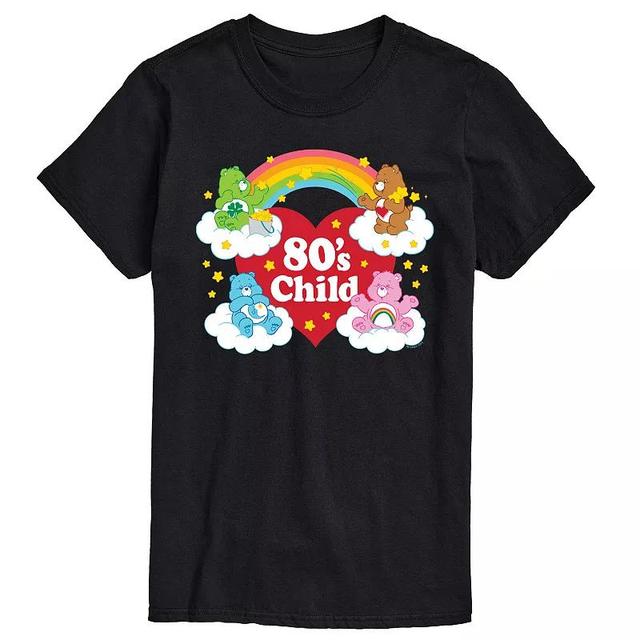 Mens Care Bears 80s Child Graphic Tee Product Image