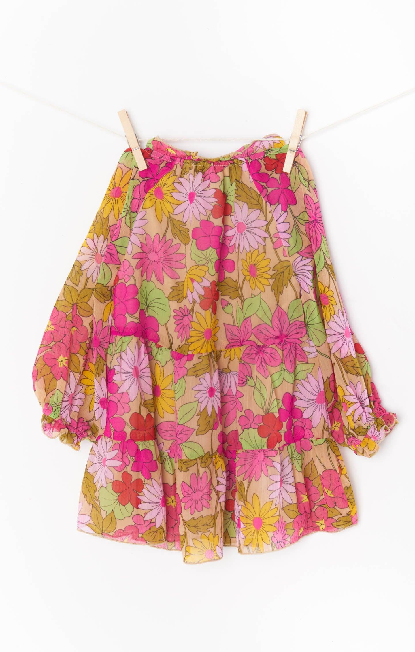 Little Birdie Dress ~ Carnaby Floral Kids Product Image