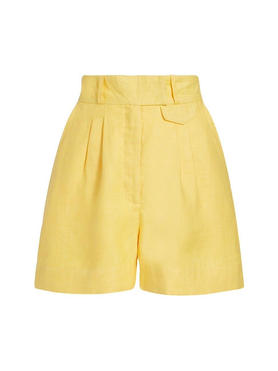 Womens La Coleccionista Elisa Linen Shorts product image