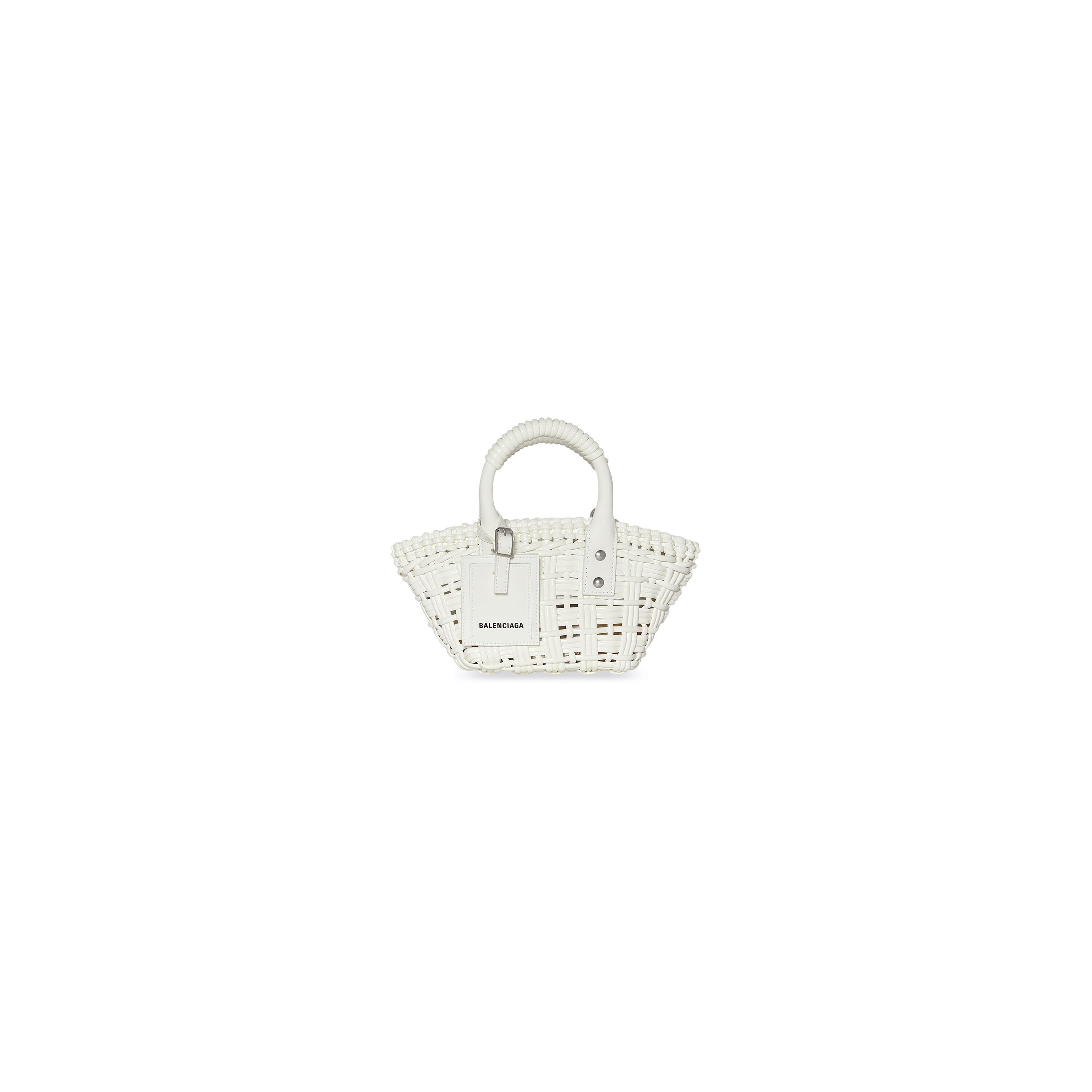 Women's Bistro Xxs Basket With Strap in White Product Image