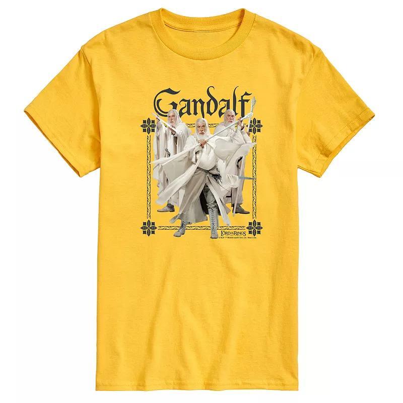 Mens The Lord Of The Rings Gandalf The White Graphic Tee Product Image