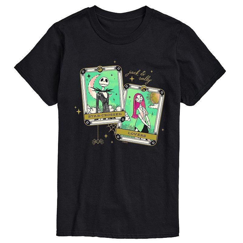 Disneys Nightmare Before Christmas Mens Lovers Graphic Tee Product Image