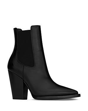 Womens Theo Chelsea Boots in Smooth Leather Product Image