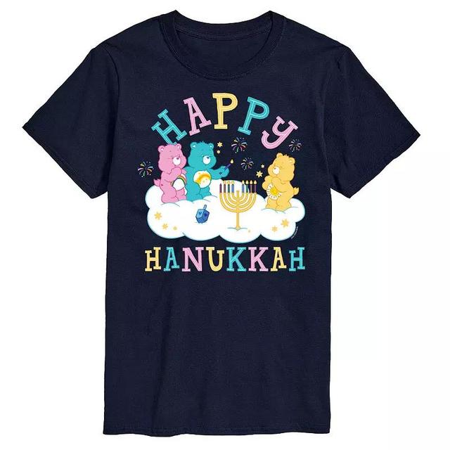 Mens Care Bears Happy Hanukkah Graphic Tee Product Image