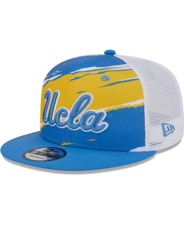 Mens New Era Blue Ucla Bruins Tear Trucker 9FIFTY Snapback Hat Product Image